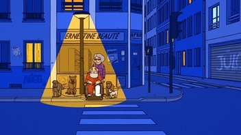 Marcel le père Noël et le petit livreur de pizza